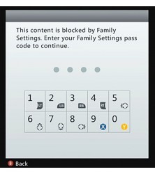 e Family Settings Password Removal
